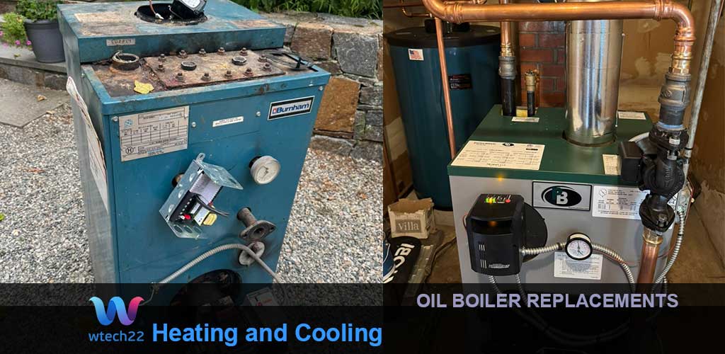 New oil/gas boiler installation in Fairfield – wtech22 Heating and Cooling